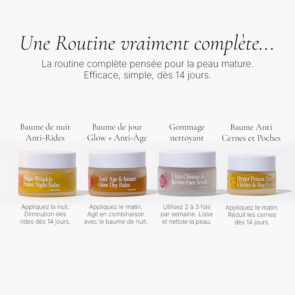 Routine complète pour Peaux Matures