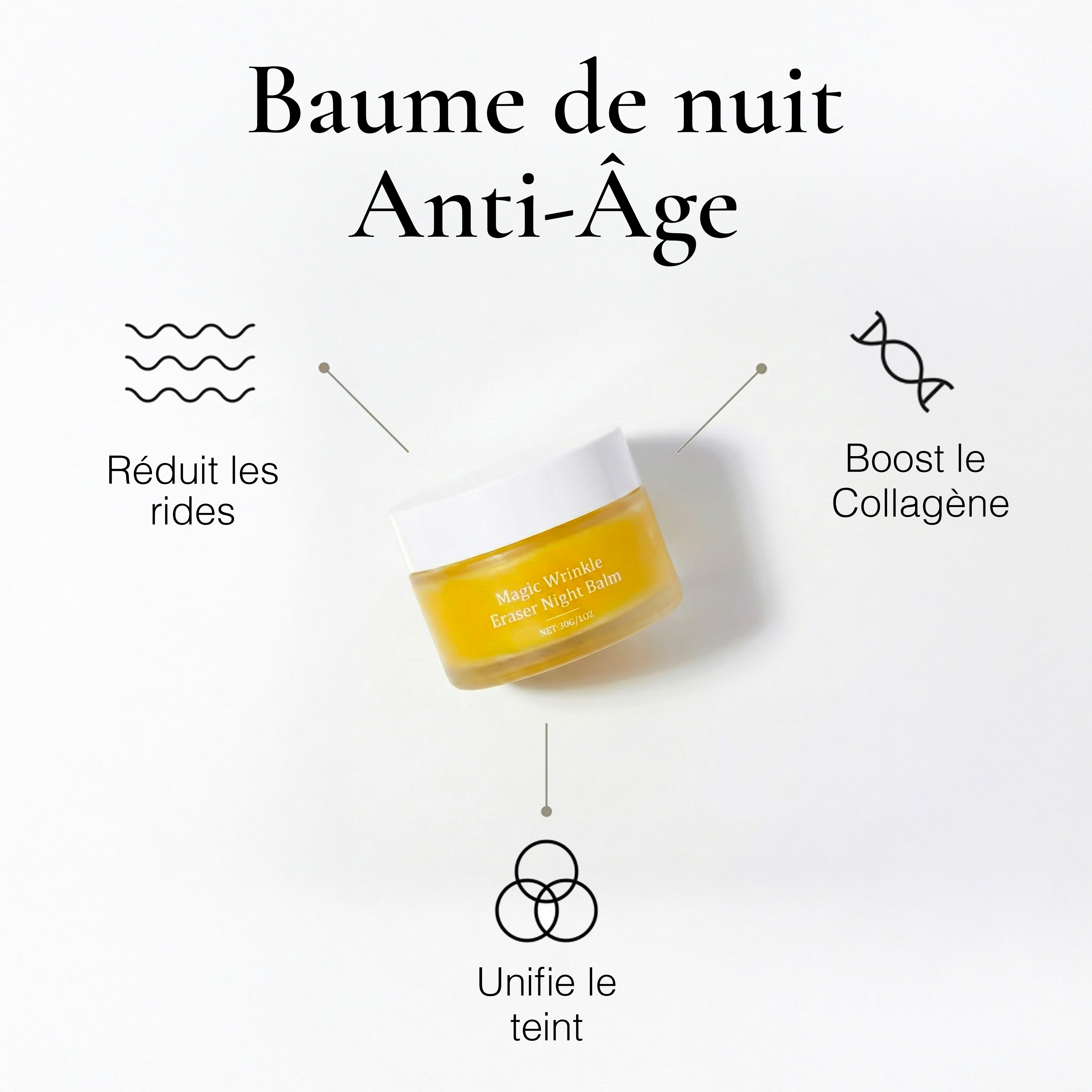 Baume de nuit Anti-Rides
