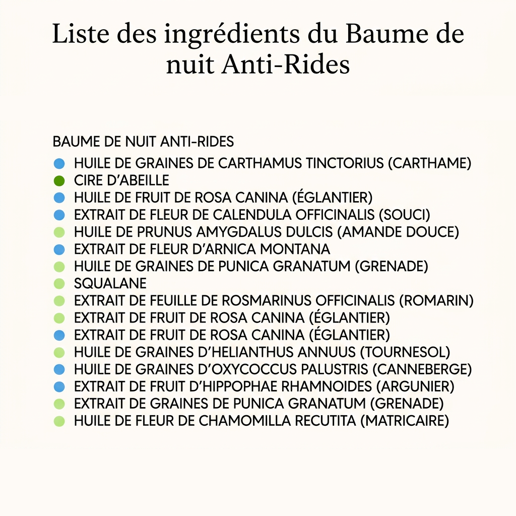Baume de nuit Anti-Rides